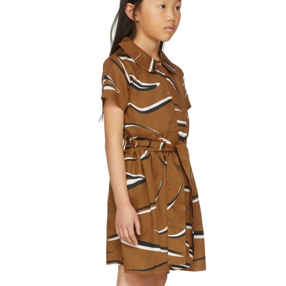 Wolf & Rita Kids Brown Elisabete Dress - Picture 5 of 6